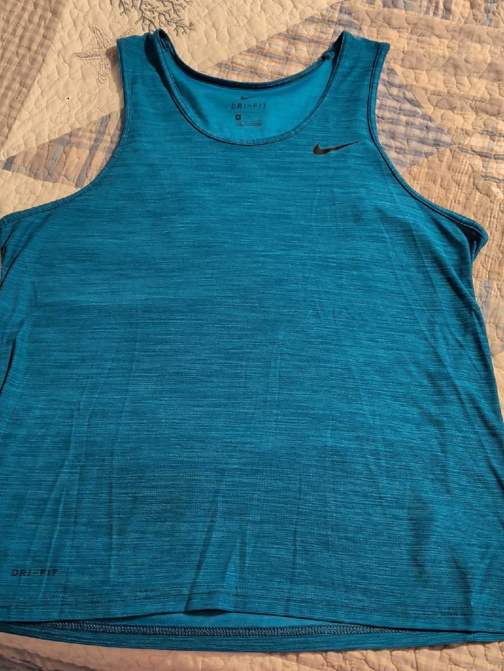 Nike Teal Blue Dri-FIT Men’s Performance Tank